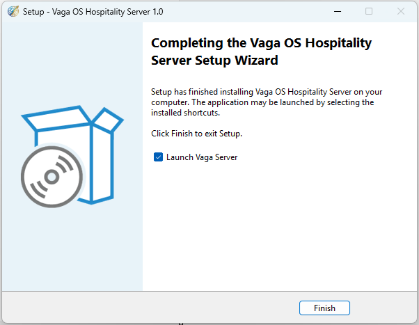Installation - Launch the server first